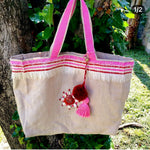 Pink and Red Shopper